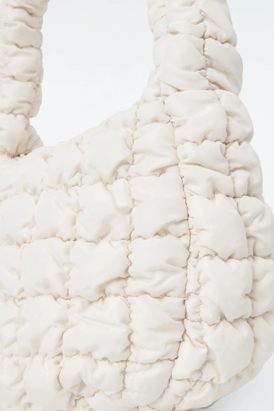 Sale COS QUILTED MINI BAG OFF-WHITE