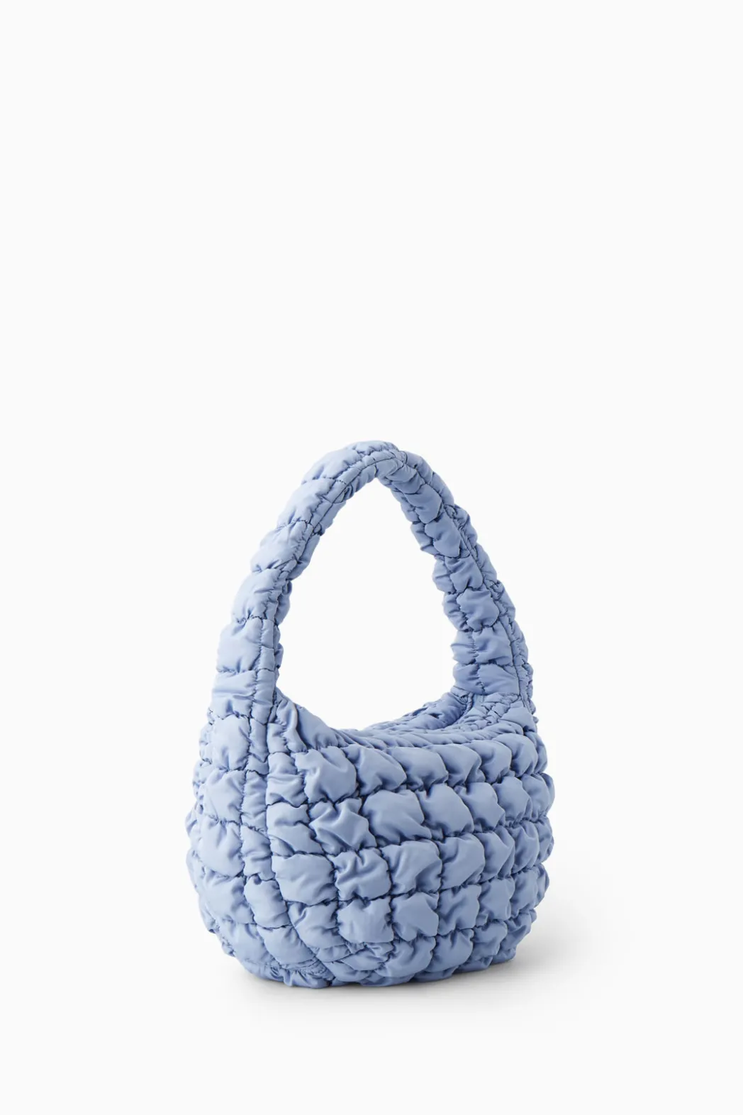 Outlet COS QUILTED MINI BAG LIGHT BLUE