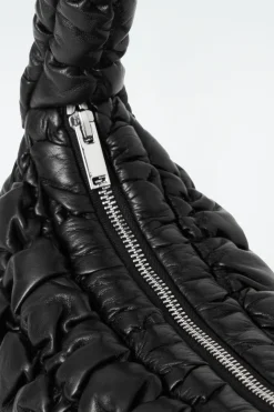 Best COS QUILTED MINI BAG - LEATHER BLACK