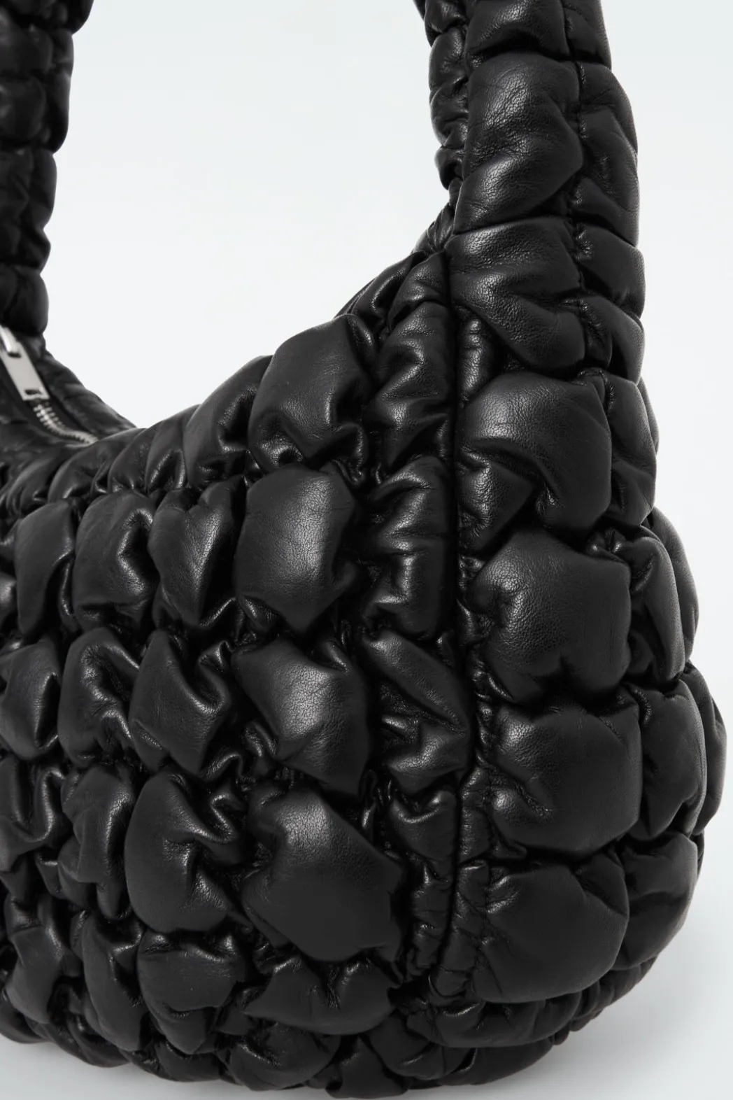 Best COS QUILTED MINI BAG - LEATHER BLACK