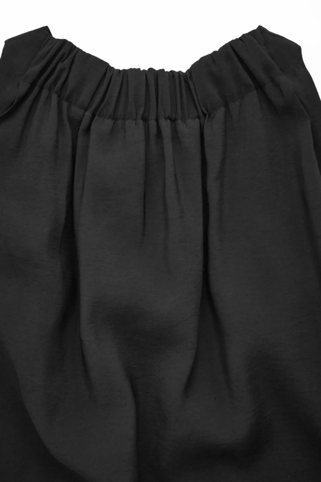 Hot COS RACER-NECK MIDI DRESS BLACK