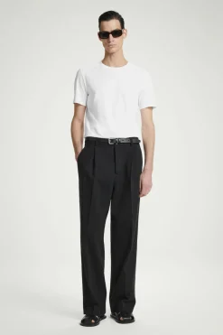 Hot COS REGULAR COTTON T-SHIRT white