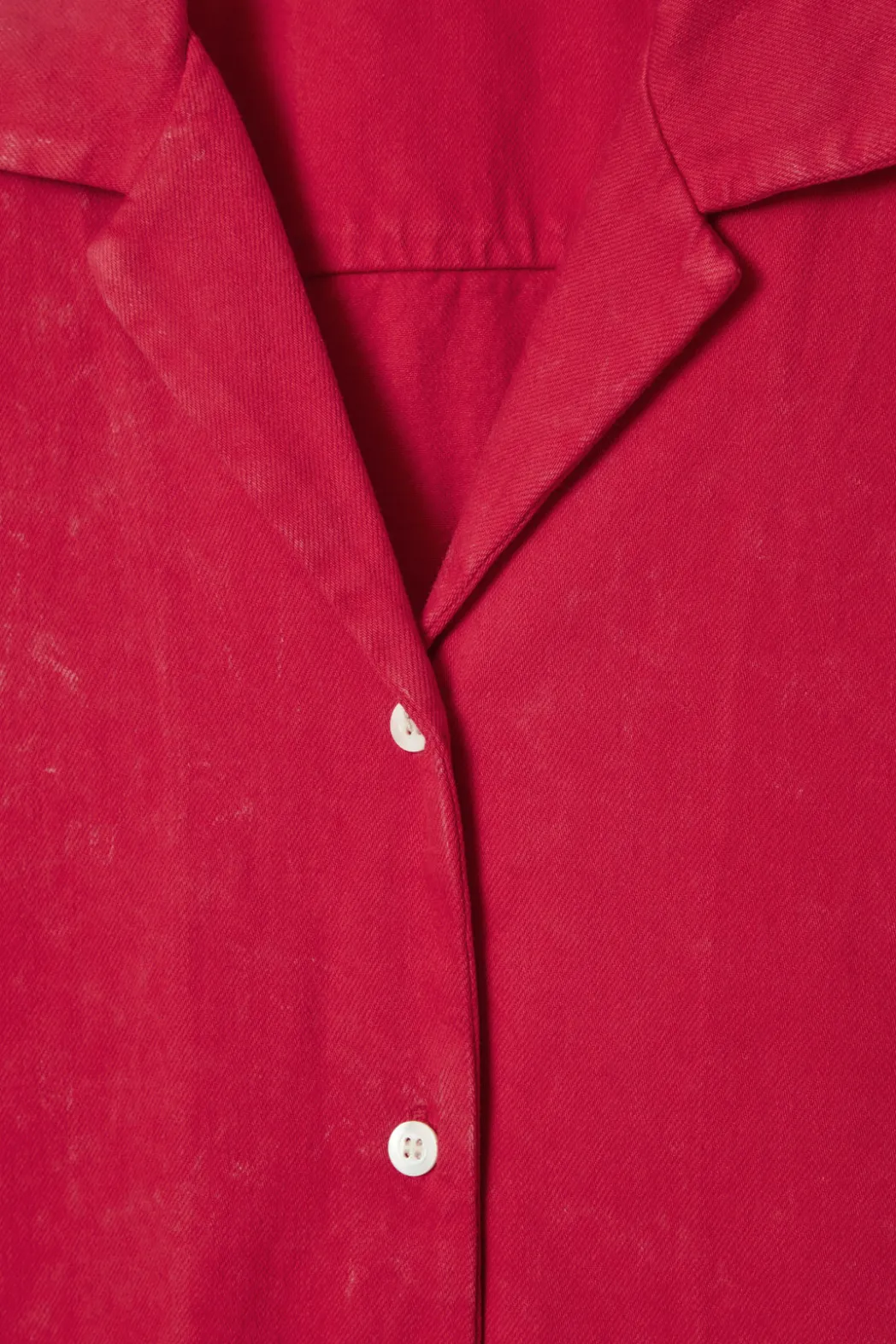 Best COS RELAXED FADED RESORT SHIRT RED