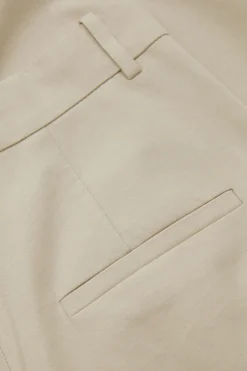 Clearance COS RELAXED TAILORED WIDE-LEG PANTS BEIGE