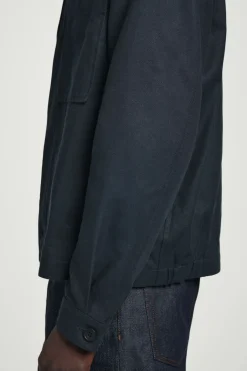 Clearance COS RELAXED UTILITY OVERSHIRT NAVY