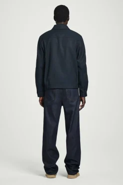 Clearance COS RELAXED UTILITY OVERSHIRT NAVY