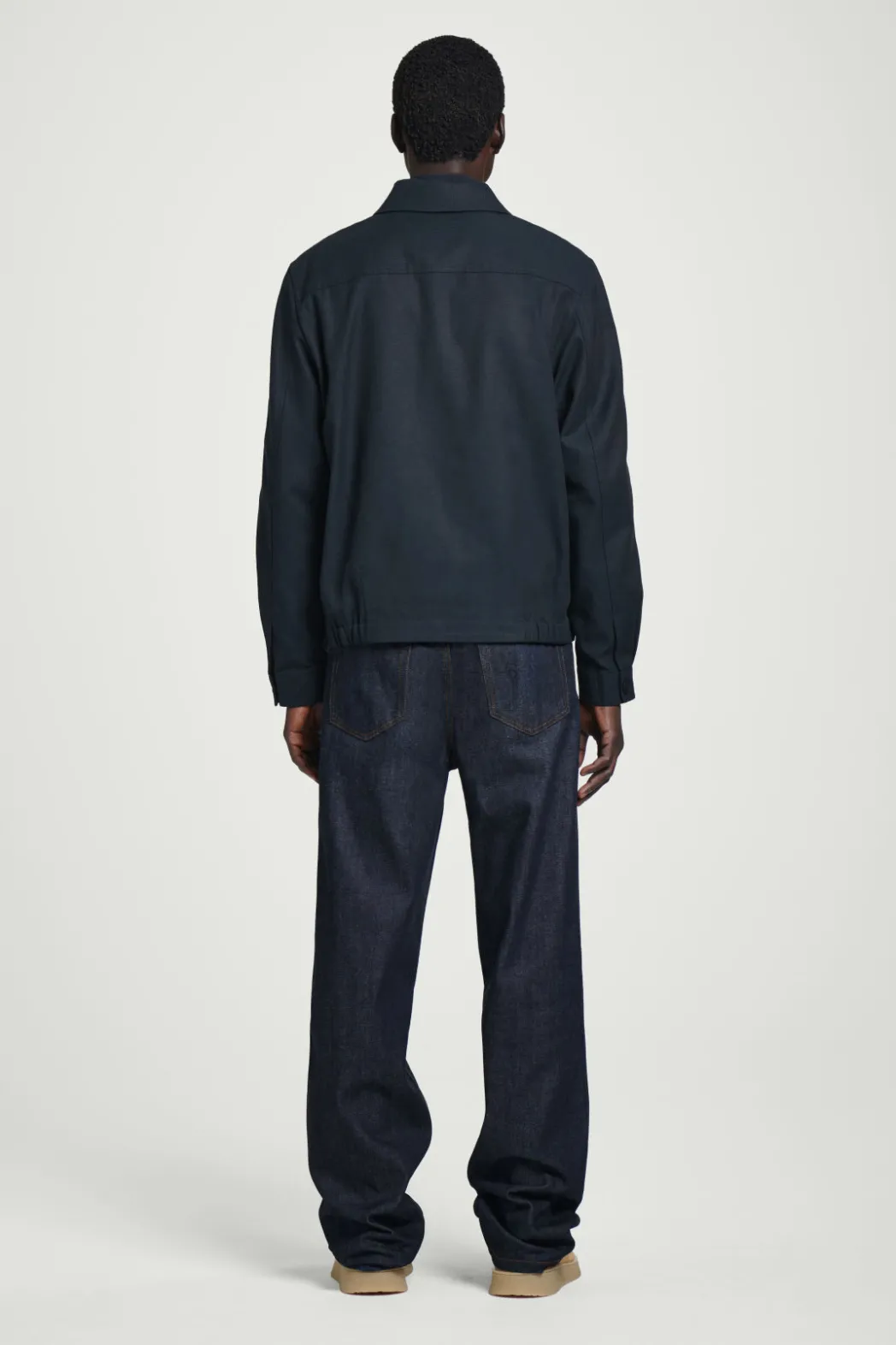 Clearance COS RELAXED UTILITY OVERSHIRT NAVY