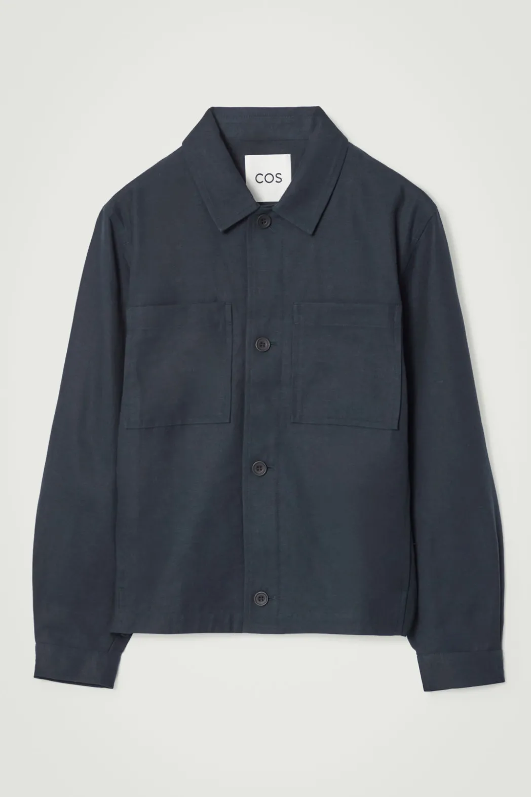 Clearance COS RELAXED UTILITY OVERSHIRT NAVY