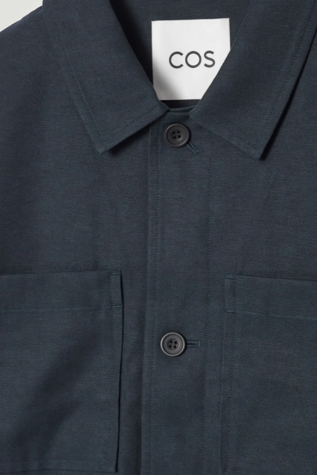 Clearance COS RELAXED UTILITY OVERSHIRT NAVY