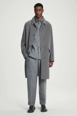 Hot COS RELAXED UTILITY SHIRT GRAY