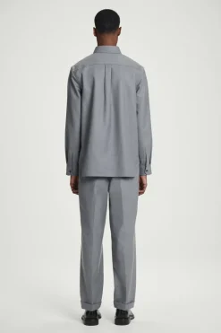 Hot COS RELAXED UTILITY SHIRT GRAY