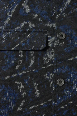 Discount COS RELAXED WOOL-BLEND JACQUARD OVERSHIRT MULTICOLORED