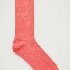 New COS RIBBED SOCKS RED