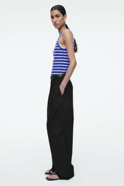 Clearance COS RIBBED TANK TOP BLUE / STRIPED