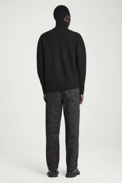 Hot COS RIDER LASERED WIDE-LEG JEANS BLACK