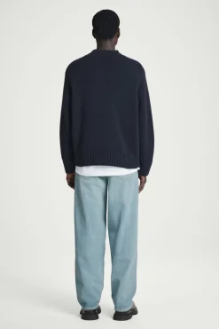 Sale COS RIDER WIDE-LEG JEANS DUSTY BLUE