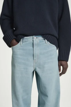 Sale COS RIDER WIDE-LEG JEANS DUSTY BLUE