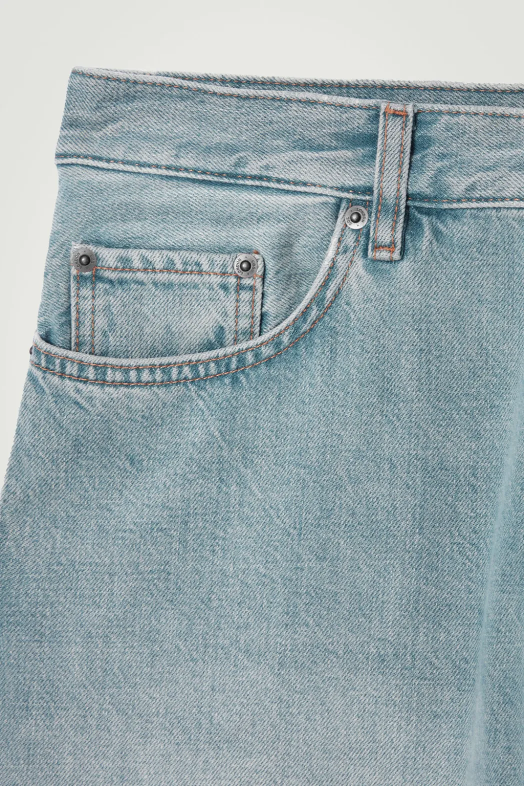Sale COS RIDER WIDE-LEG JEANS DUSTY BLUE