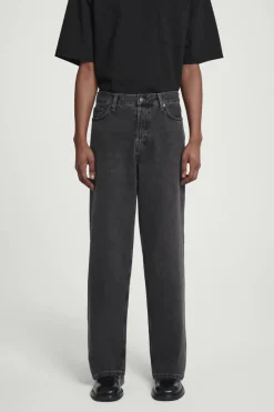Sale COS RIDER WIDE-LEG JEANS WASHED BLACK