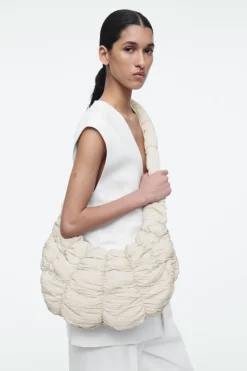 Online COS RIPPLE CROSSBODY - NYLON OFF WHITE