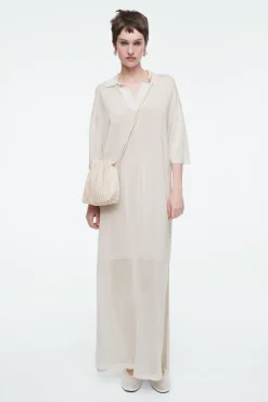 Discount COS SCALLOP CROSSBODY - LEATHER IVORY