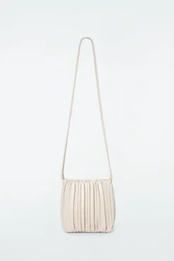 Discount COS SCALLOP CROSSBODY - LEATHER IVORY