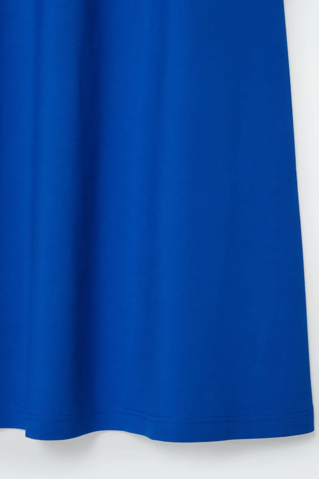 Outlet COS SCOOP-NECK JERSEY MIDI DRESS BLUE