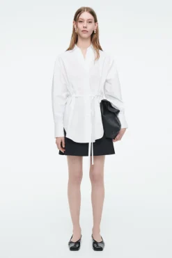Hot COS SCUBA MINI SKIRT BLACK