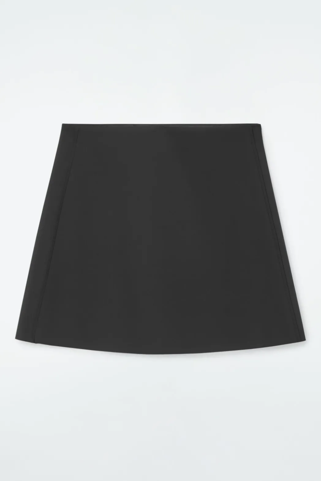 Hot COS SCUBA MINI SKIRT BLACK