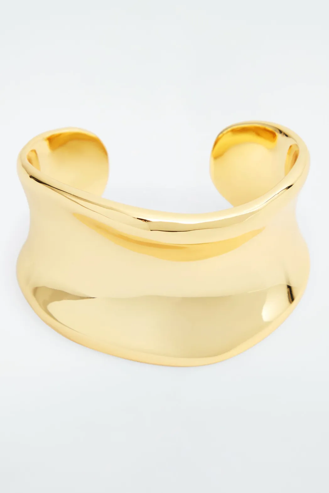 Clearance COS SCULPTED CUFF GOLD