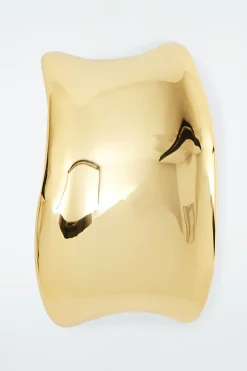 Clearance COS SCULPTED CUFF GOLD