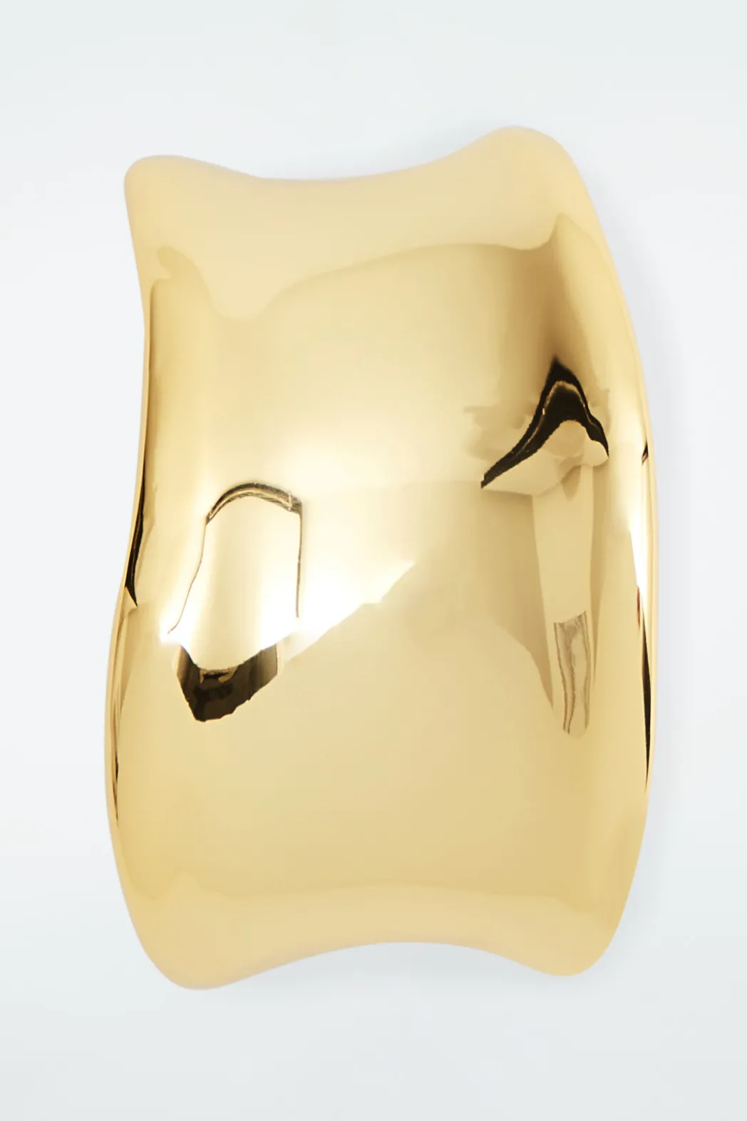 Clearance COS SCULPTED CUFF GOLD