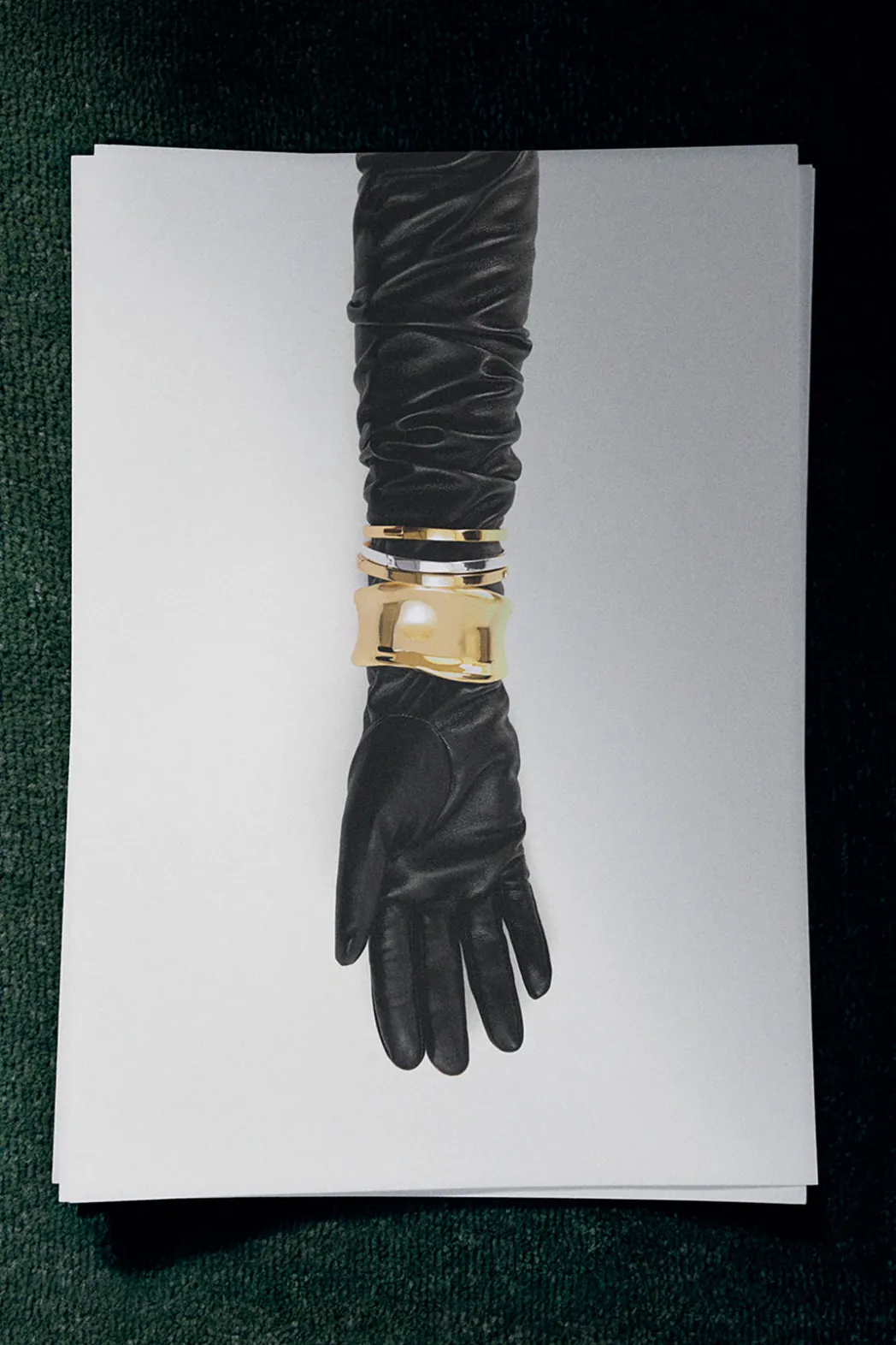 Clearance COS SCULPTED CUFF GOLD