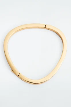 Online COS SCULPTURAL PYRAMID BANGLE GOLD