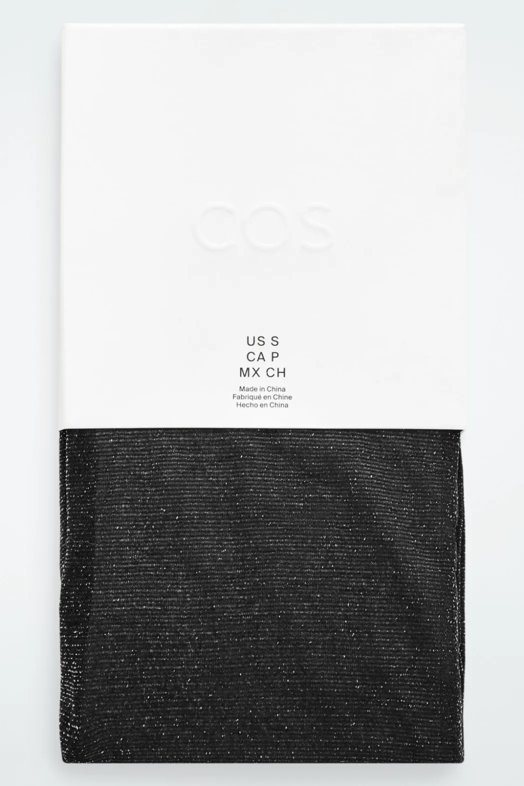 Hot COS SHEER LUREX TIGHTS BLACK / SILVER