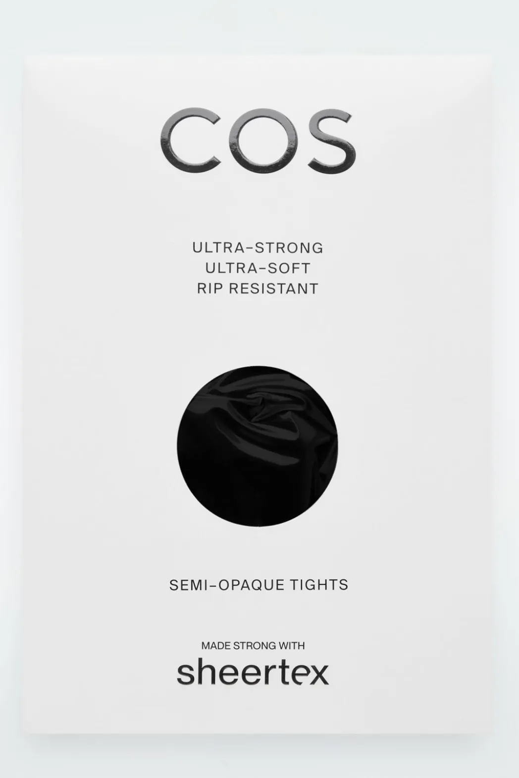 Best COS SHEERTEX SEMI-OPAQUE TIGHTS BLACK