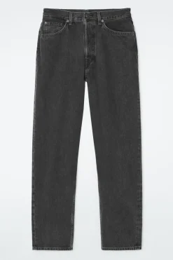 Hot COS SHIFT STRAIGHT-LEG JEANS FADED BLACK