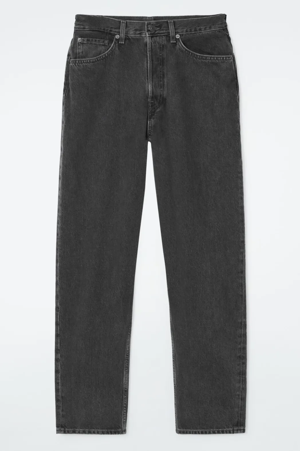 Hot COS SHIFT STRAIGHT-LEG JEANS FADED BLACK