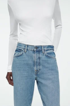 Hot COS SHIFT STRAIGHT-LEG JEANS FADED BLUE
