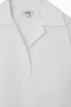 Sale COS SHORT-SLEEVED RESORT SHIRT WHITE