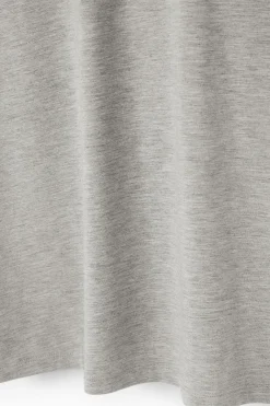 Sale COS SHRUNKEN SLIM T-SHIRT GRAY MARL
