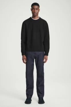 Clearance COS SIGNATURE RAW SELVEDGE STRAIGHT-LEG JEANS RAW INDIGO