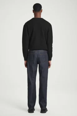 Clearance COS SIGNATURE RAW SELVEDGE STRAIGHT-LEG JEANS RAW INDIGO