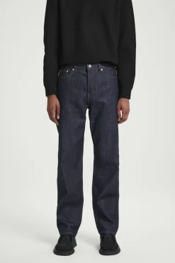Clearance COS SIGNATURE RAW SELVEDGE STRAIGHT-LEG JEANS RAW INDIGO