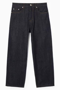COS SIGNATURE STRAIGHT-LEG JEANS BLUE