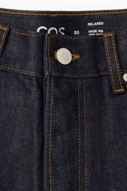 COS SIGNATURE STRAIGHT-LEG JEANS BLUE