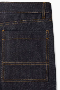 COS SIGNATURE STRAIGHT-LEG JEANS BLUE