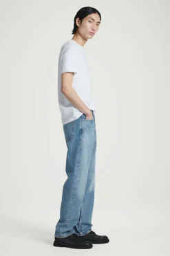 COS SIGNATURE STRAIGHT-LEG JEANS BLUE