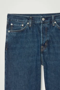 New COS SIGNATURE STRAIGHT-LEG JEANS DARK BLUE