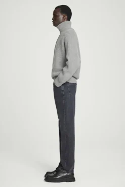 Online COS SIGNATURE STRAIGHT-LEG JEANS WASHED BLACK